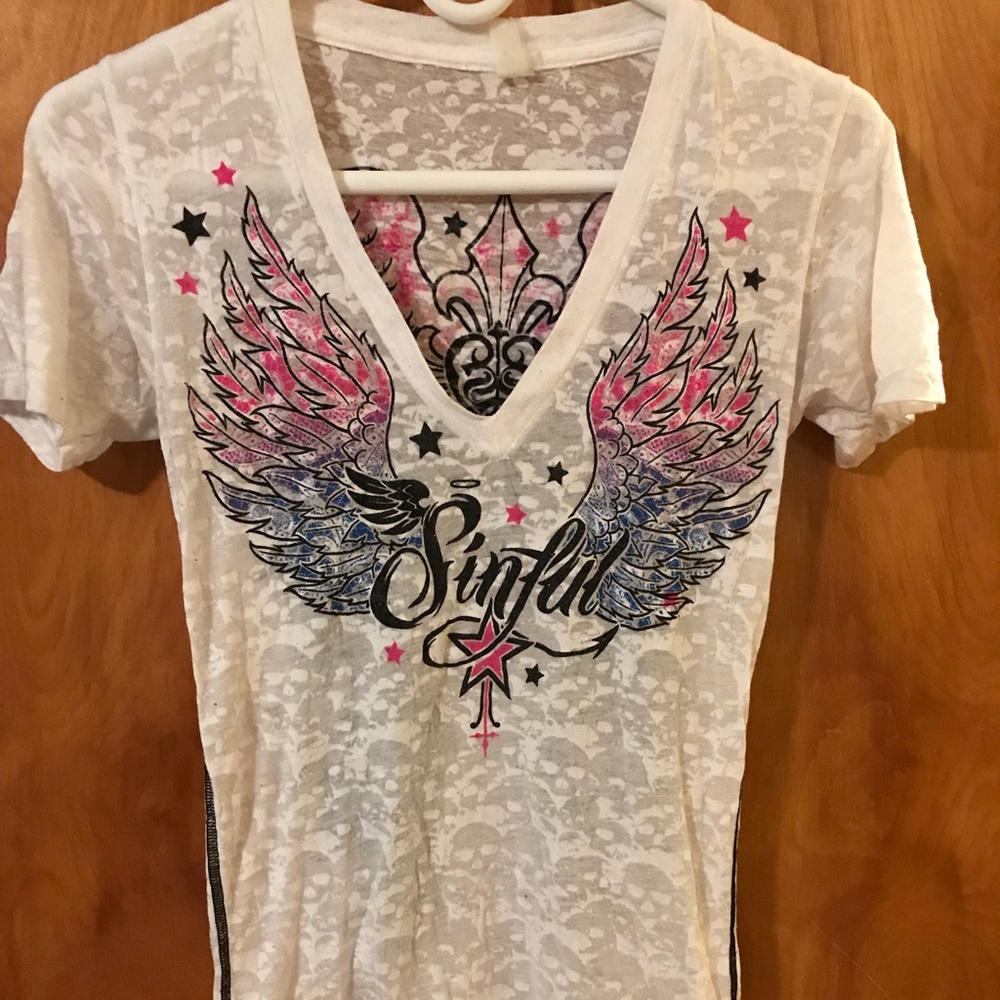 Sinful by Affliction shirt from buckle